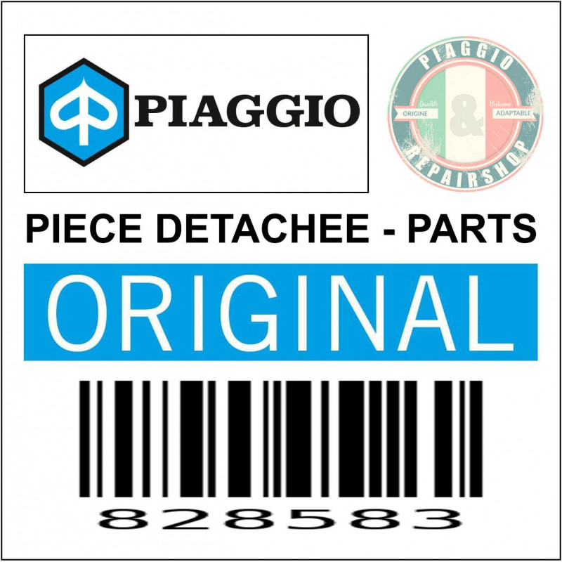 RONDELLE PLATE (5x12x1) ORIGINE PIAGGIO COMMUN A LA GAMME -828583-