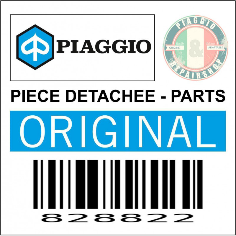 AGRAPHE AIGUILLE DE CARBURATEUR ORIGINE PIAGGIO COMMUN A LA GAMME SCOOTER 50 CC 4T ET MAXISCOOTER 125 CC  -828822-