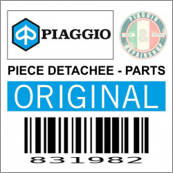 ELEMENT MOUSSE FILTRE A AIR CARTER ORIGINE PIAGGIO 125-200 BEVERLY 2005- -831982-