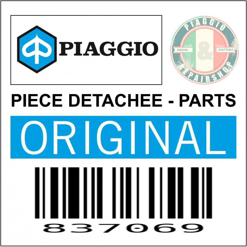 COUVERCLE DE TRANSMISSION ORIGINE PIAGGO PORTER MAXXI 2007-2020 -837069-