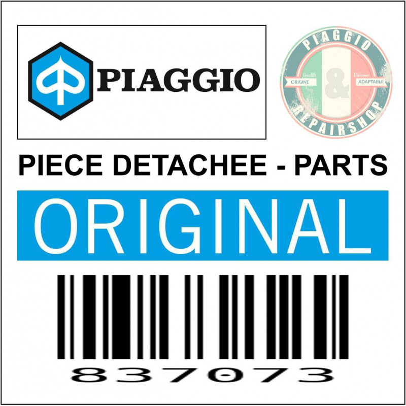 KIT RESSORTS MACHOIRES DE FREIN ARRIERE ORIGINE PIAGGIO PORTER MAXXI 2020- -837073-