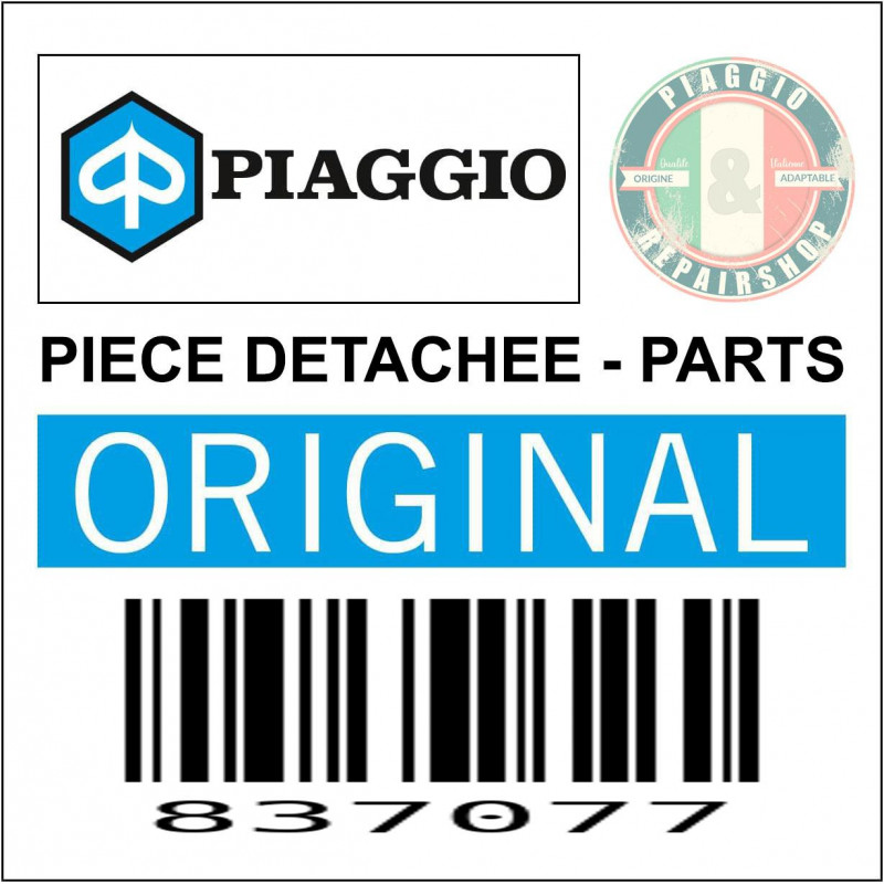 KIT AUTO ACCROCHAGE FREIN ARRIERE ORIGINE PIAGGIO PORTER MAXXI 2007 2020 -837077-