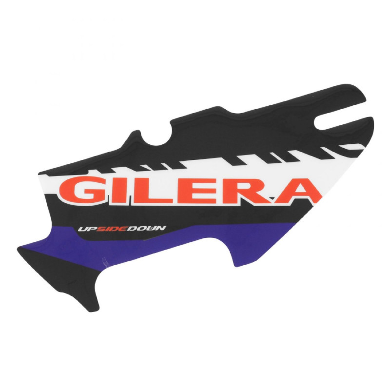 DECO-LOGO GAUCHE PROTECTION FOURCHE ORIGINE PIAGGIO 50 GILERA SMT 2019 DRIFTING -2H003174-
