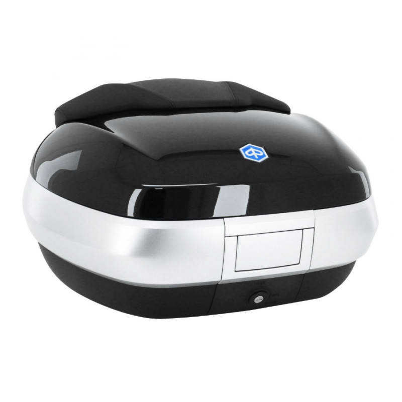 TOP-CASE 50L (VENDU SANS LE SUPPORT 1B006840) ORIGINE PIAGGIO300-350-400-500 MP3 2016  NOIR BRILLANT 91-B  -CM308123-