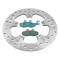 KIT FREINAGE (DISQUE PLAQUETTES) AVANT ORIGINE PIAGGIO 125-250 X8, 300 CARNABY-GILERA 125-250 NEXUS-APRILIA 125-300 SR-MAX 