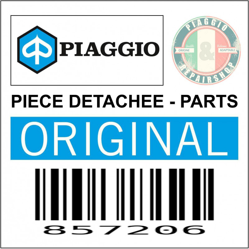 VIS TH (12x1,25x50) DE ROTOR ALLUMAGE ORIGINE PIAGGIO APRILIA 1000-1100 RSV-4, TUONO V4-MOTO-GUZZI 750 V7, 850 V9  -857206-