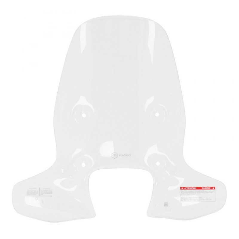 PARE-BRISE HAUT "STYLE" TRANSPARENT ORIGINE PIAGGIO 125 MEDLEY 2020  -1B007250-