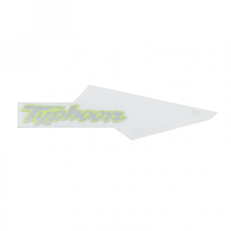 AUTOCOLLANT-STICKER-DECOR TYPHOON CARENAGE GAUCHE ORIGINE PIAGGIO 2018 2020 -2H003943