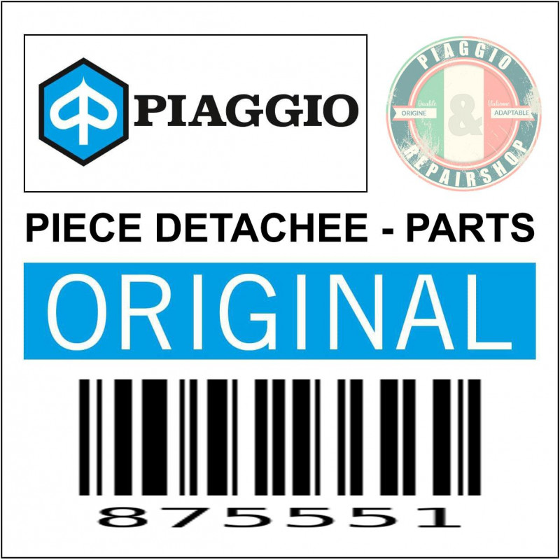 CAPUCHON CAOUTCHOUC DE GAINE CARBURATEUR ORIGINE PIAGGIO COMMUN A LA GAMME -875551-