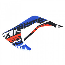 AUTOCOLLANT-STICKER-DECOR CARENAGE-DEFLECTEUR RESERVOIR GAUCHE ORIGINE DERBI 50 SENDA X TREME 2018  -2H003120-