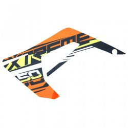AUTOCOLLANT-STICKER-DECOR CARENAGE-DEFLECTEUR RESERVOIR GAUCHE ORIGINE DERBI 50 SENDA X TREME 2018  -2H002179-