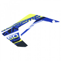AUTOCOLLANT-STICKER-DECOR CARENAGE-DEFLECTEUR RESERVOIR GAUCHE ORIGINE DERBI 50 SENDA X TREME 2018  -2H002166-