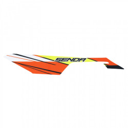 AUTOCOLLANT-STICKER-DECOR CARENAGE SOUS SELLE GAUCHE ORIGINE DERBI 50 SENDA X TREME 2018  -2H002181-