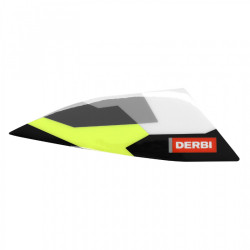AUTOCOLLANT-STICKER-DECOR CARENAGE ARRIERE DROIT ORIGINE DERBI 50 SENDA X TREME 2018  -2H003405-