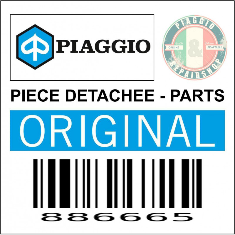 TIGE DE SELECTEUR DE VITESSE OU DE PEDALE DE FREIN ARRIERE ORIGINE PIAGGIO MOTO-GUZZI 750 V7 RACER 2011   -886665-