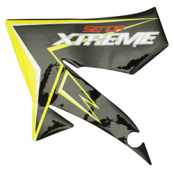 AUTOCOLLANT-STICKER-DECOR CONVOYEUR GAUCHE ORIGINE DERBI 50 SENDA XTREME 2014 2017  -2H000453-