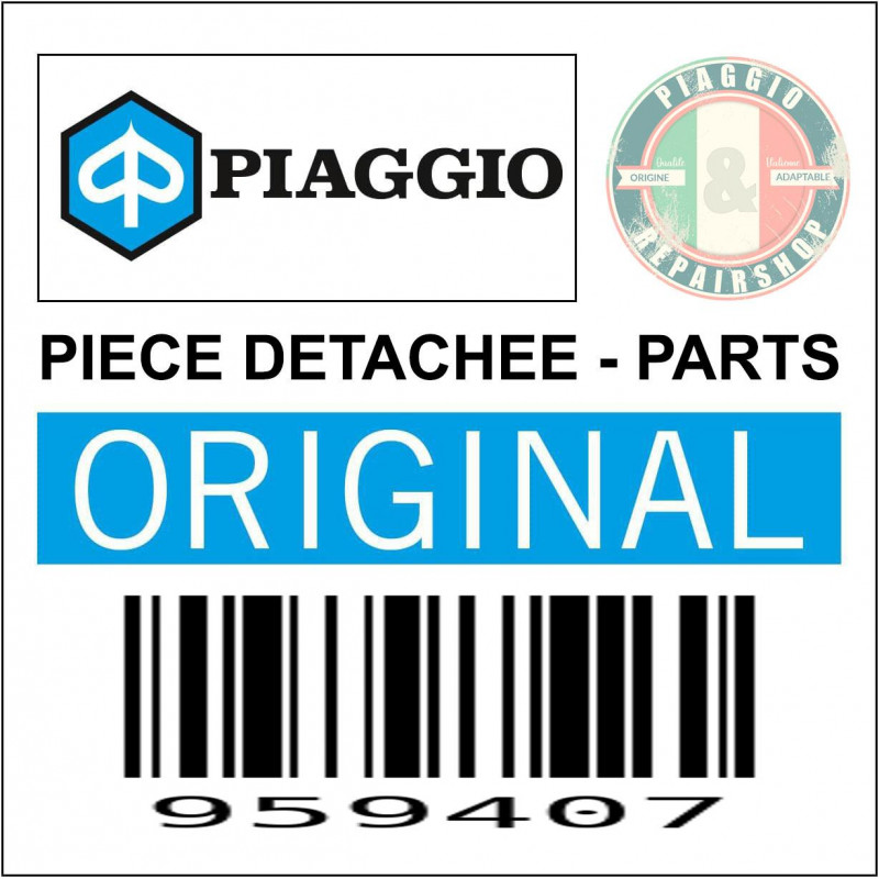 COUVERCLE-CACHE BATTERIE ORIGINE PIAGGIO 50 NRG POWER 2005   -959407-