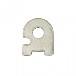 PLAQUETTE REPOSE PIED PASSAGER ORIGINE APRILIA 50-125 RS 2011  -890208-