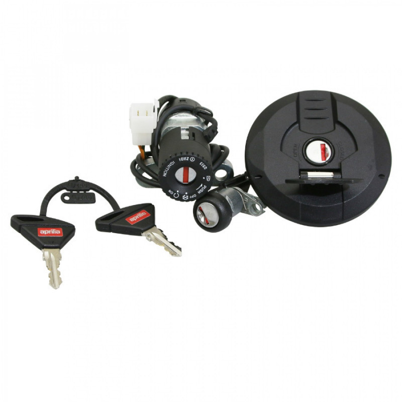 CONTACTEUR A CLE-SERRURE ORIGINE PIAGGIO APRILIA 750-1200 DORSODURO 2008 2016  -896659-