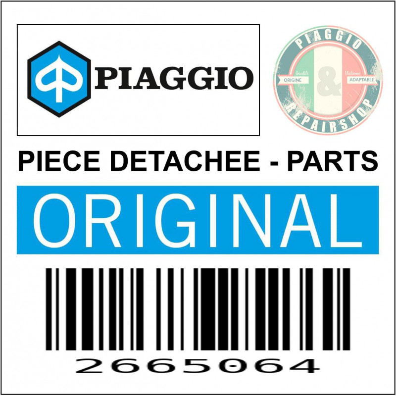 MACHOIRE DE FREIN AVANT ORIGINE PIAGGIO 50-125 VESPA VINTAGE -2665064-