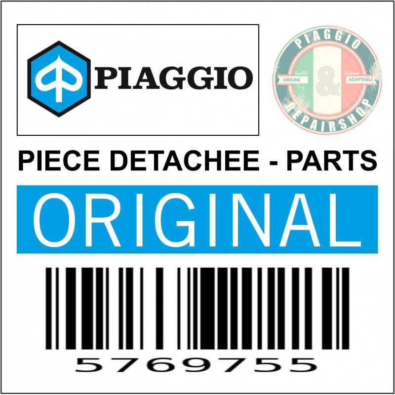 ENTOURAGE DE SELLE ORIGINE PIAGGIO 50 LIBERTY 1998 2005 BRUT A PEINDRE  -5769755-