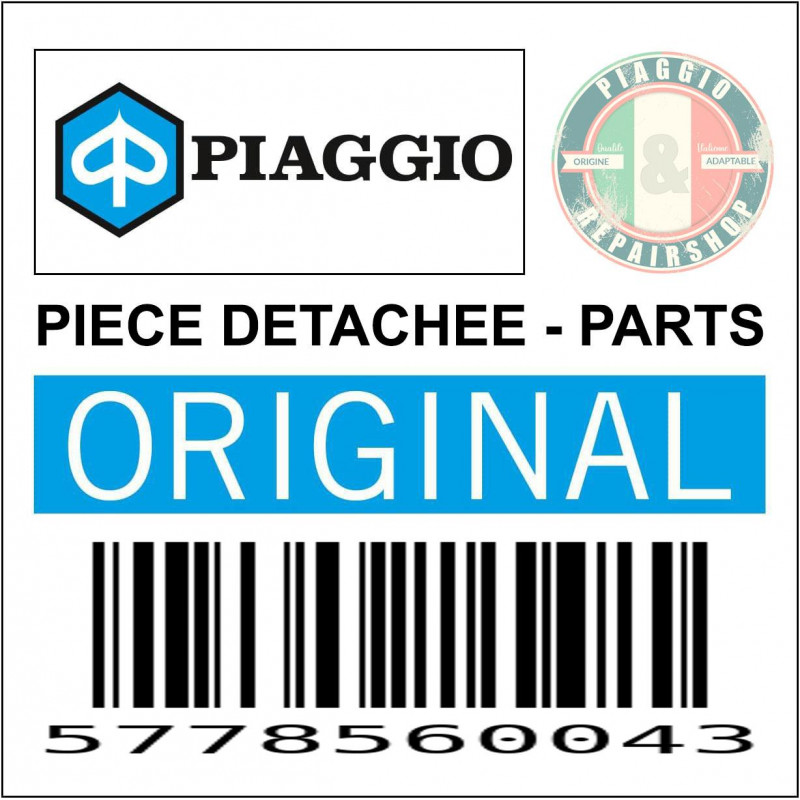 GRILLE GAUCHE DE TABLIER INTERIEUR ORIGINE PIAGGIO 125-250-300 VESPA GTS  -5778560043-