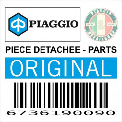 TRAPPE DE BOUGIE ORIGINE PIAGGIO 50-125 VESPA PRIMAVERA, SPRINT 2013  NOIR 94  -6736190090-