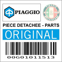 CARENAGE DE GUIDON AVANT ORIGINE PIAGGIO 50-100 DIESIS 2005- BLEU -00G01011513-