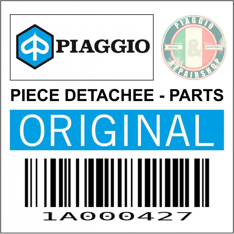 RONDELLE PLATE (10x2.5) ORIGINE PIAGGIO COMMUN A LA GAMME -1A000427-