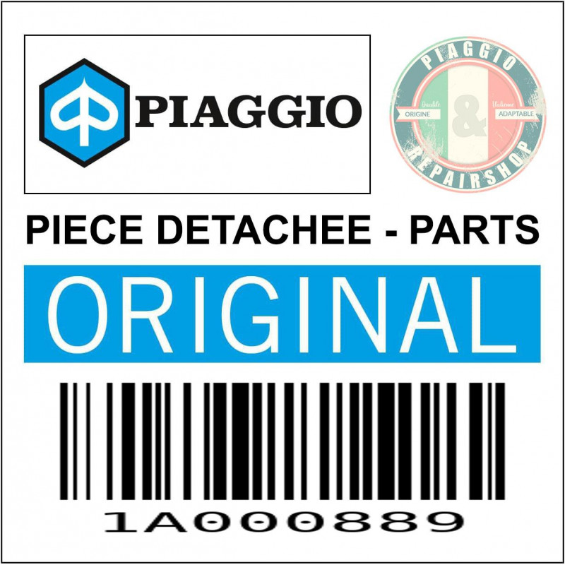 JOINT COUVERCLE DE CULASSE ORIGINE PIAGGIO 50 4T ZIP, LIBERTY, SPRINT, PRIMAVERA 2017  -1A000889-