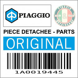 COUVERCLE DE TRANSMISSION ORIGINE PIAGGIO 125 LIBERTY 3V 2013 2015- 125 LIBERTY CORPORATE 2017 2019 -1A0019445-