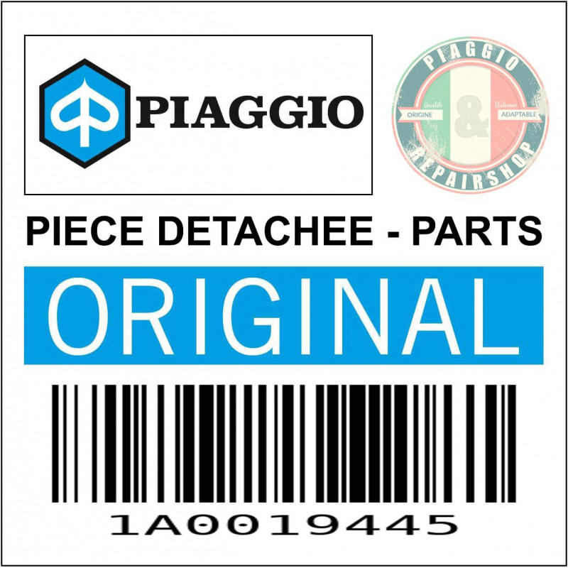 COUVERCLE DE TRANSMISSION ORIGINE PIAGGIO 125 LIBERTY 3V 2013 2015- 125 LIBERTY CORPORATE 2017 2019 -1A0019445-
