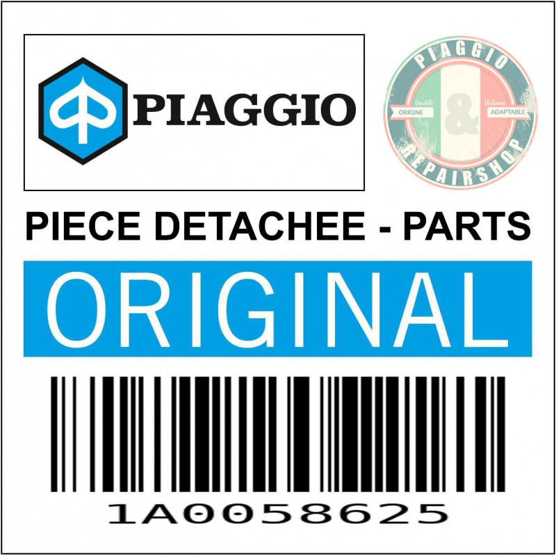 COUVERCLE DE TRANSMISSION ORIGINE PIAGGIO 125 LIBERTY IGET 2015  -1A0058625-