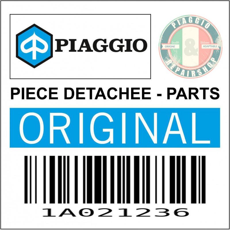 ARBRE DE POULIE (Z:14)  REDUCTEUR ORIGINE PIAGGIO 125 MEDLEY, GTS 2016  -1A021236-