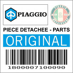 COUVRE GUIDON SUPERIEUR ORIGINE PIAGGIO 50-125 VESPA SPRINT 2014  NOIR 94 -1B00007100090-