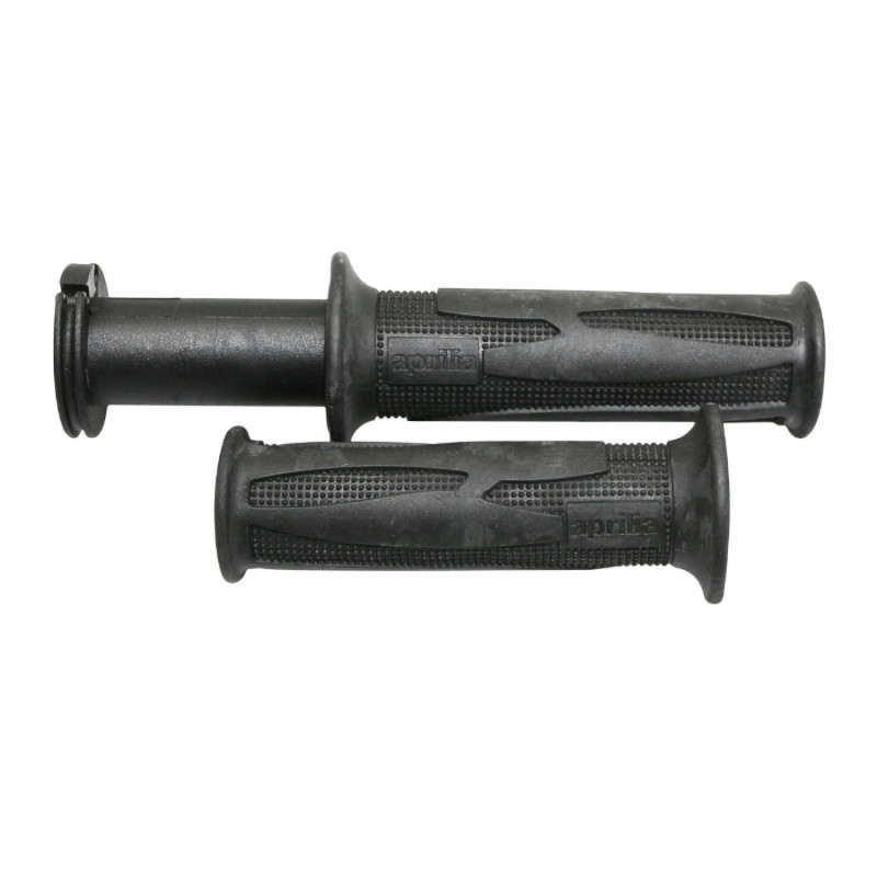 PAIRE DE POIGNEE-REVETTEMENT ORIGINE PIAGGIO APRILIA 125-250-300-400-500 ATLANTIC  -AP8118656-