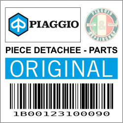 COUVRE GUIDON INFERIEUR ORIGINE PIAGGIO 50-125 VESPA SPRINT 2014  NOIR 94 -1B00123100090-