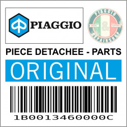 GARNITURE GRILLE INFERIEURE AILE ARRIERE GAUCHE ORIGINE PIAGGIO 50-125 LIBERTY 2015   -1B0013460000C-