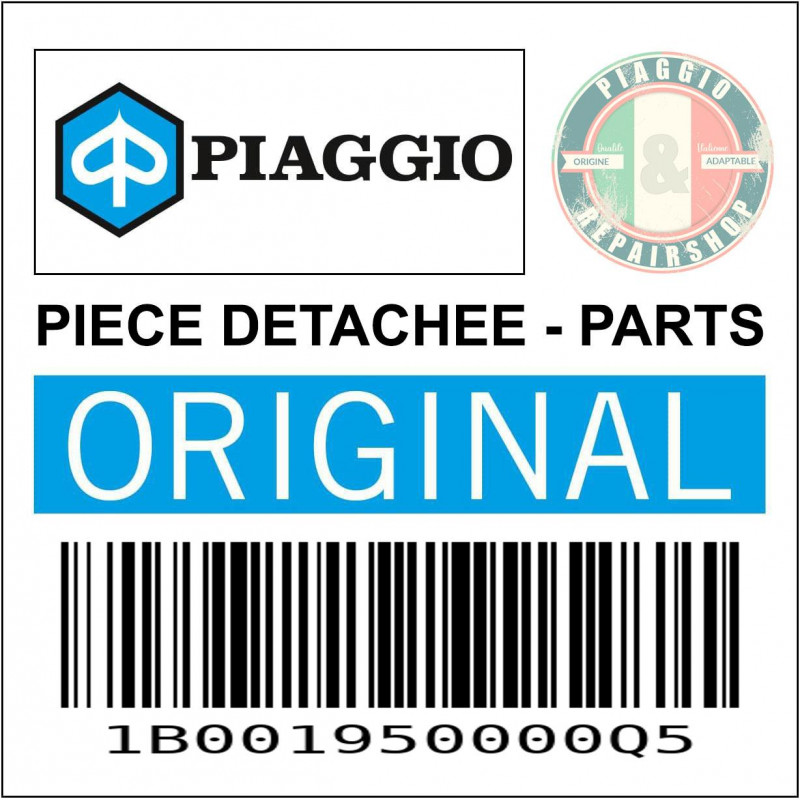 ENCADREMENT INTERIEUR DE COFFRE GAUCHE ORIGINE PIAGGIO 50-125 LIBERTY 2015 2019 -1B001950000Q5-