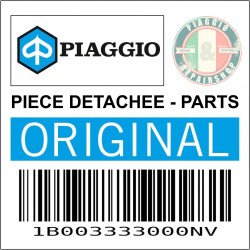 TABLIER INTERIEUR ORIGINE PIAGGIO 125 VESPA PRIMAVERA, SPRINT NOIR MAT -1B003333000NV-