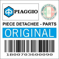 ENCADREMENT DE PROJECTEUR ORIGINE PIAGGIO 300-400 BEVERLY DEEP BLACK 2023  -1B00703600090-