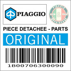 CADRE-FACE AVANT ORIGINE PIAGGIO 300-400 BEVERLY DEEP BLACK 2023  -1B00706300090-