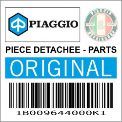 BORDURE-JONC DE TABLIER AVANT GAUCHE CHROME ORIGINE PIAGGIO 125-250-300 VESPA GTS 2022  -1B009644000K1-