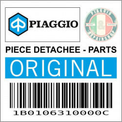 KIT PROFILS MARCHE PIED ORIGINE PIAGGIO 125-300 GTS VESPA 2022  -1B0106310000C-