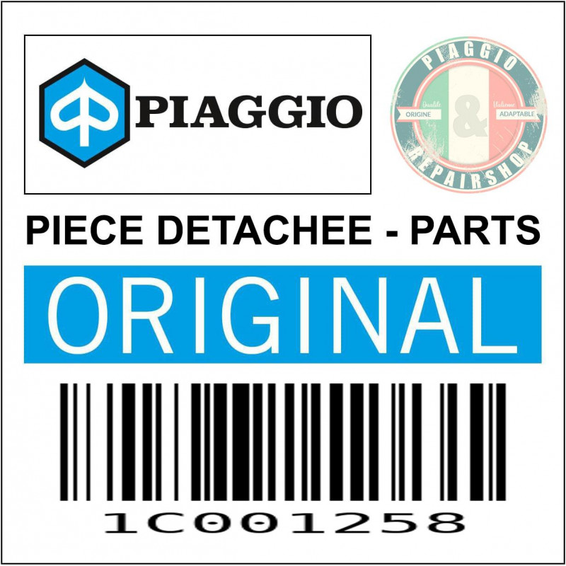 ENTRETOISE DE ROUE AVANT ORIGINE PIAGGIO 50-125 2015  -1C001258-