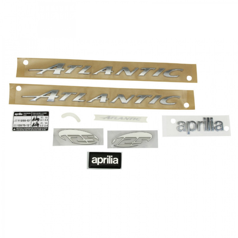 KIT DECO ORIGINE PIAGGIO APRILIA 125-250 ATLANTIC 2002 2006  -AP8166577-