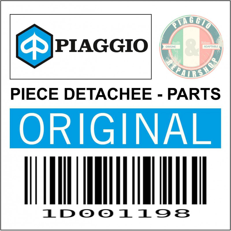 JEU DE JOINTS BOITIER PAPILLON ORIGINE PIAGGIO 50-125 LIBERTY, MEDLEY, ZIP, PRIMAVERA, SPRINT 2016  -1D001198-