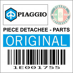 CABLE-COMMANDE-TRANSMISSION DE FREIN A MAIN DROIT OU GAUCHE ORIGINE DU REPARTITEUR AU TAMBOUR PIAGGIO PORTER MAXXI  -1E001755-