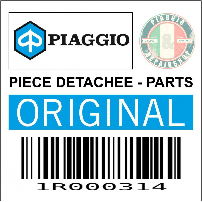 JOINT DE ROBINET RADIATEUR DE CHAUFFAGE ORIGINE PIAGGIO PORTER 2010 2020 -1R000314-