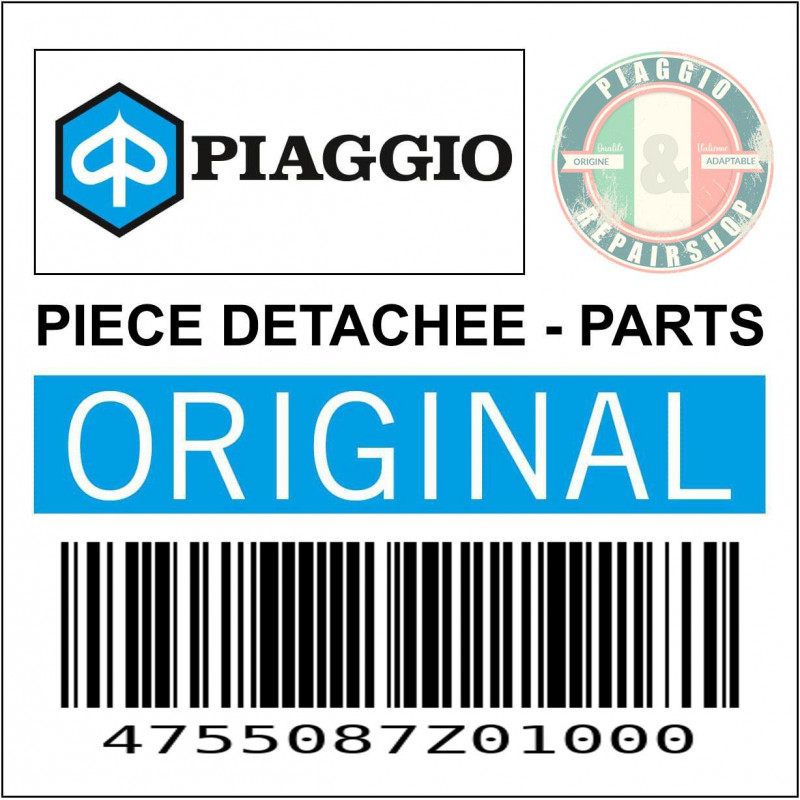 CYLINDRE DE ROUE ARRIERE ORIGINE PIAGGIO PORTER STANDARD 1995 2009  -4755087Z01000-